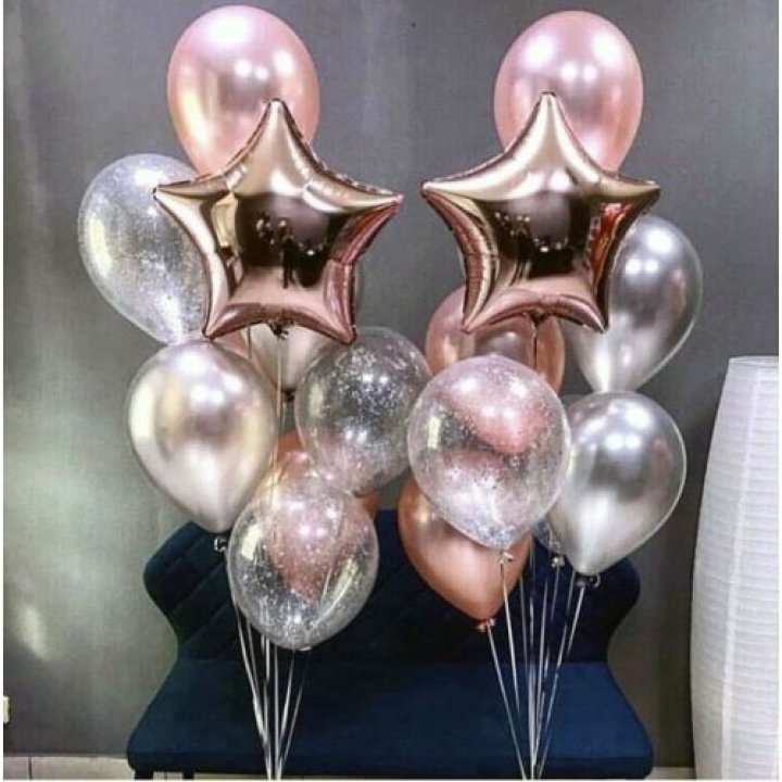 Фонтаны шаров "Дубль старт" в Армавире