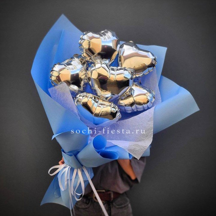 Букет из шаров сердец  №2 в Армавире