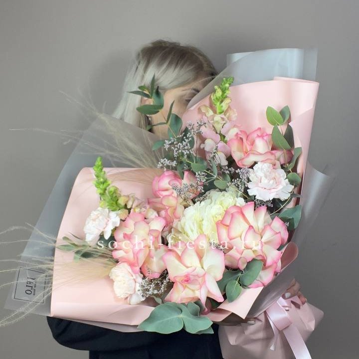  Букет  "Закат для неё" в Армавире