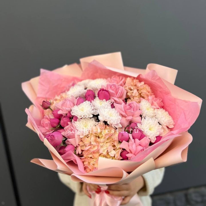 Букет "Нежное послание" в Армавире