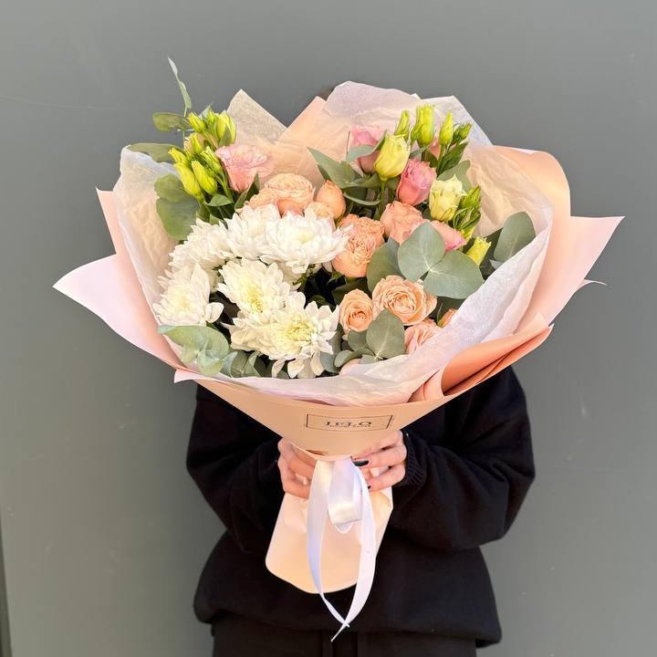 Букет "Персиковая нежность" в Армавире