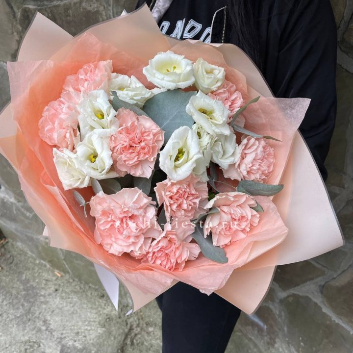  Букет диантусов "Пич" в Армавире