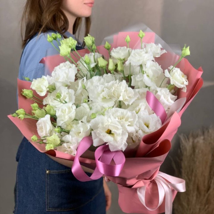 Букет эустом "Пудра" в Армавире