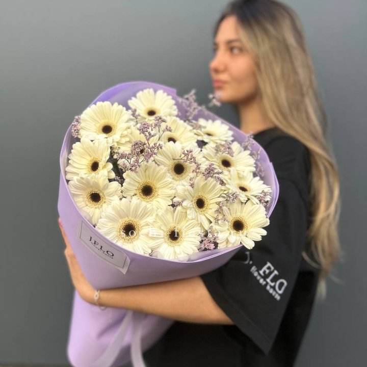 Букет голландских гербер "Лавандер" в Армавире