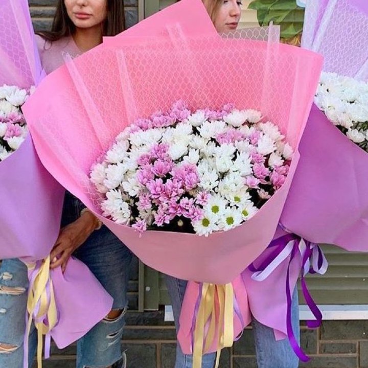 Букет хризантем №3 в Армавире