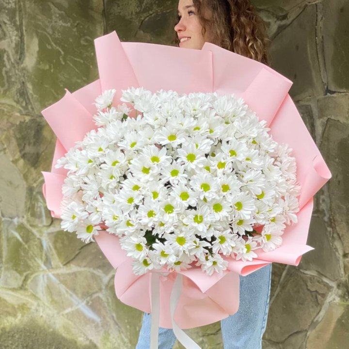  Букет хризантем "Крем" в Армавире