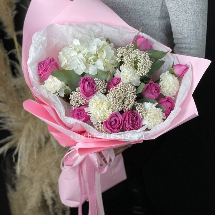 Букет с мисти бабблс №1 в Армавире