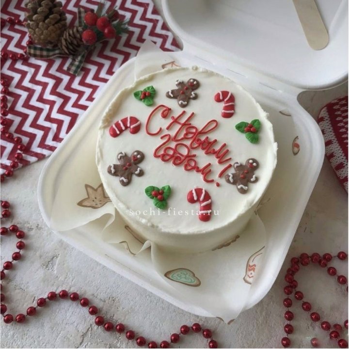 Бенто-торт "С Новым Годом!" в Армавире