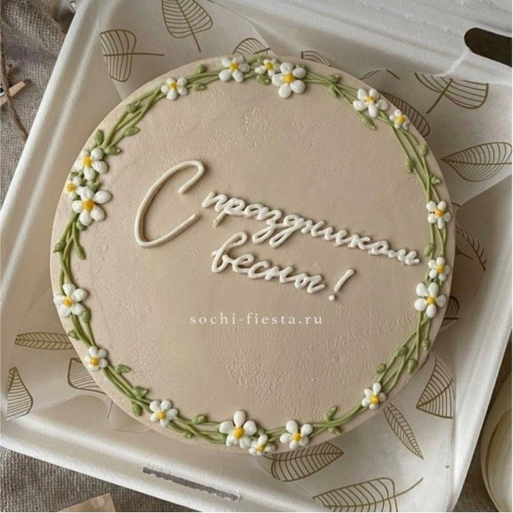 Бенто-торт "C праздником весны!"  в Армавире