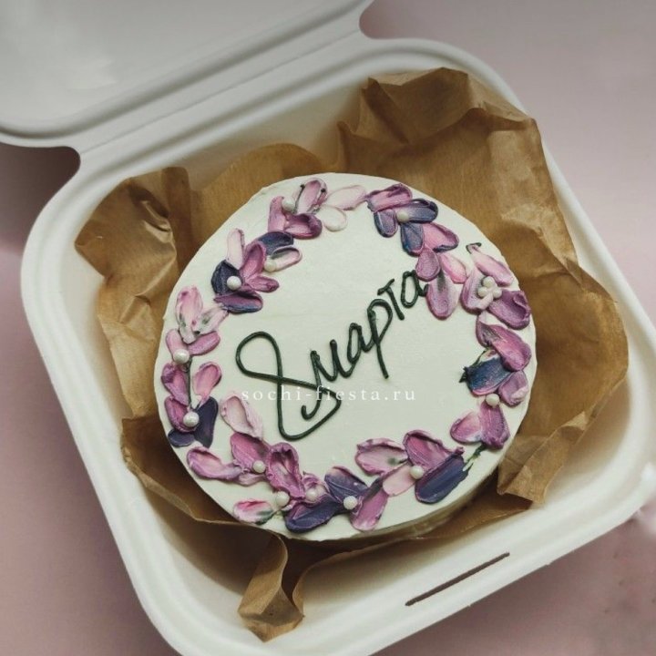 Бенто-торт "8 марта цветы"  в Армавире