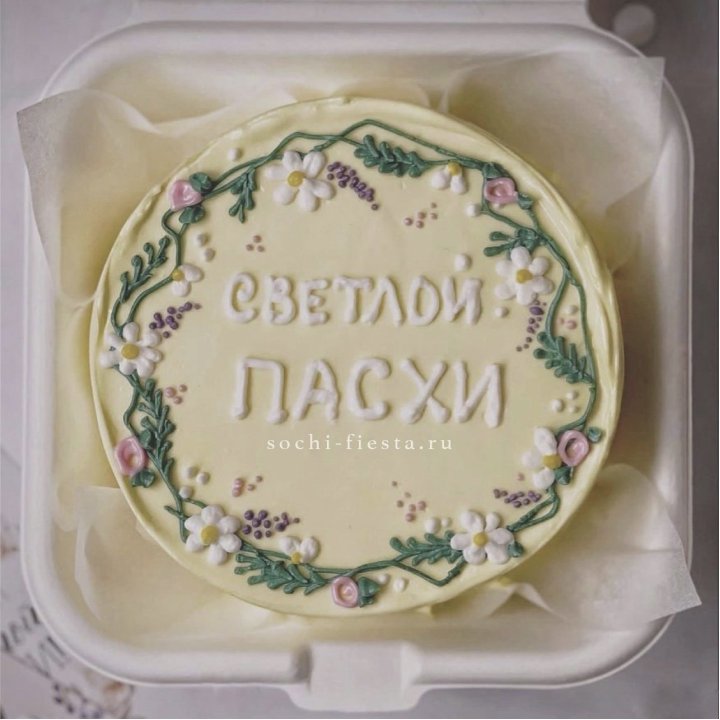 Бенто-торт "Светлой Пасхи" 2 в Армавире