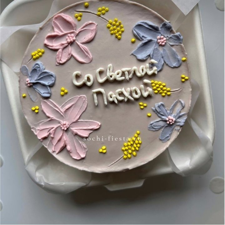 Бенто-торт "Светлой Пасхи" 3 в Армавире
