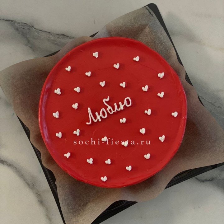 Бенто-торт "Люблю" в Армавире