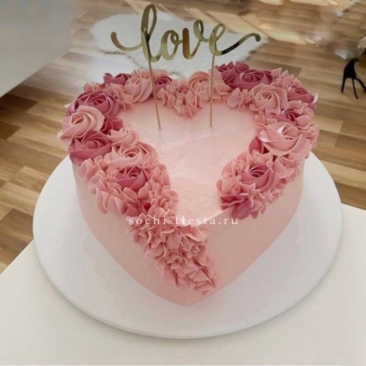 Торт "Сердце" 10 в Армавире