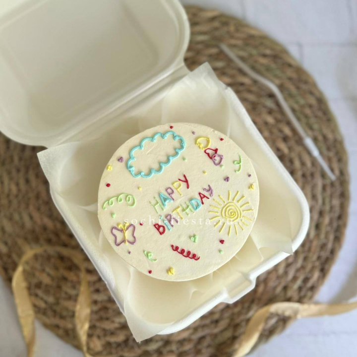 Бенто-торт "С днем рождения!"  в Армавире