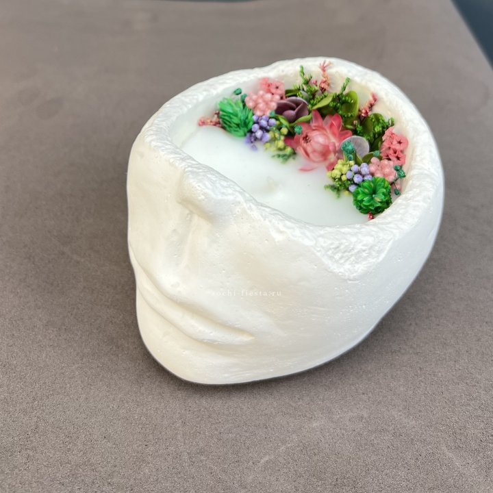 Свеча ароматическая в гипсе  в Армавире