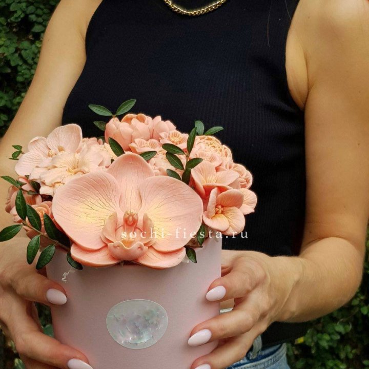 Шоколадный букет Орхидей в Армавире