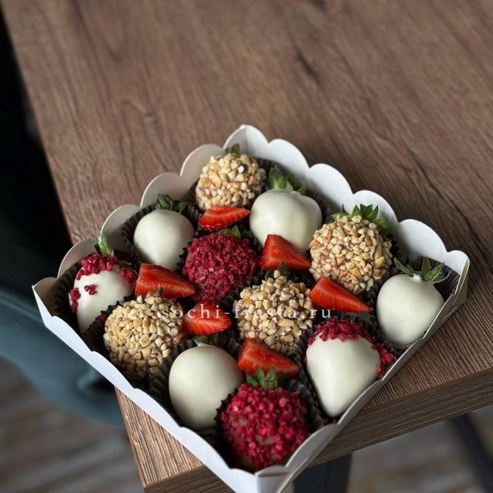 Клубника в шоколаде 12 ягод №2 в Армавире