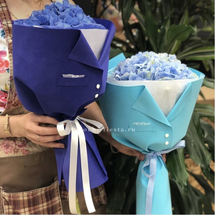 Букет с гортензией с пиджаком в Армавире