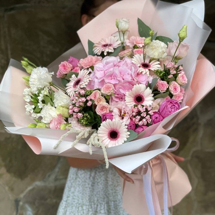 Авторский букет Пич в Армавире