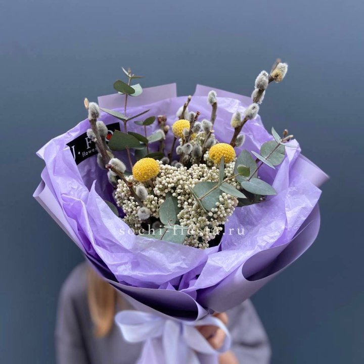 Букет с Вербой №1 в Армавире