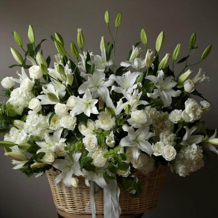 Цветочная корзина макси №3 в Армавире
