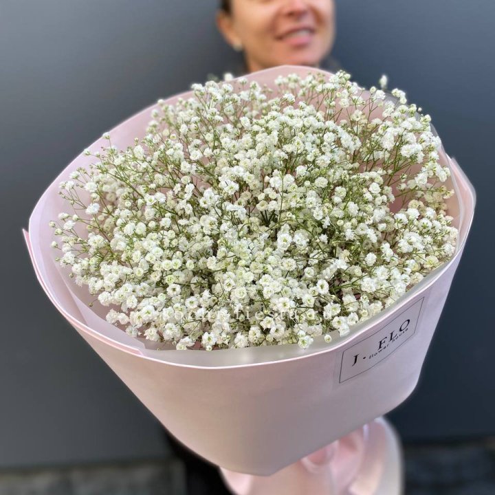 11 белых гипсофил в фоамиране в Армавире