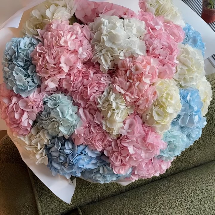 Букет гортензий микс в Армавире