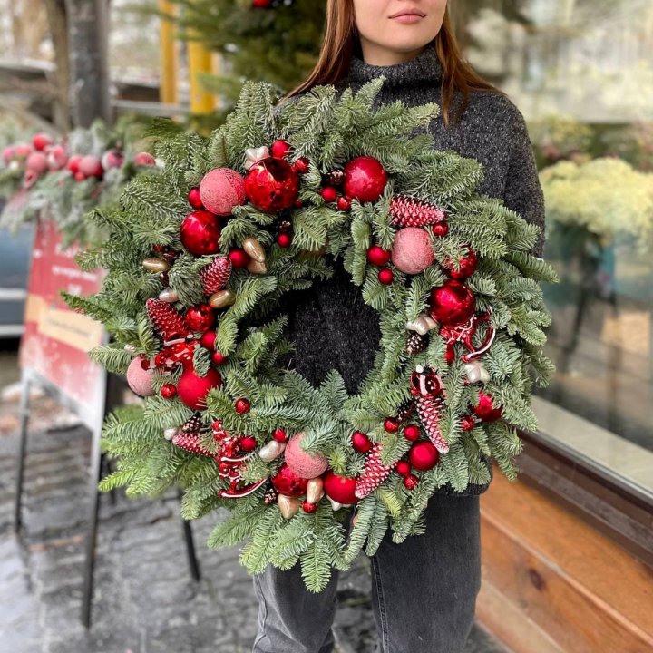 Рождественский венок  в Армавире