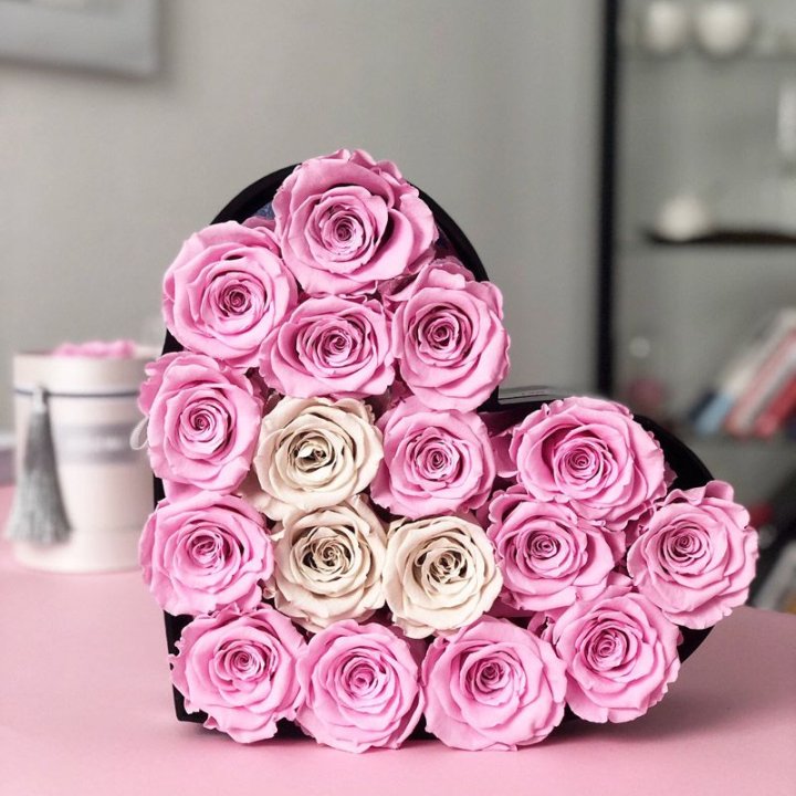 Сердце из роз в Армавире