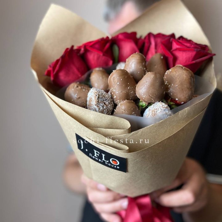 "Тандем с шоколадной клубникой" в Армавире