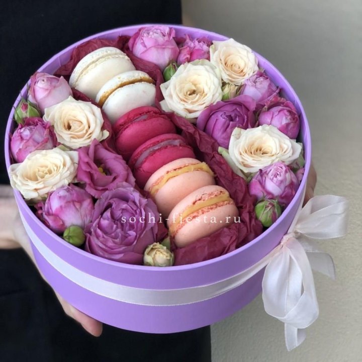 Цветочный бокс "Лаванди" в Армавире