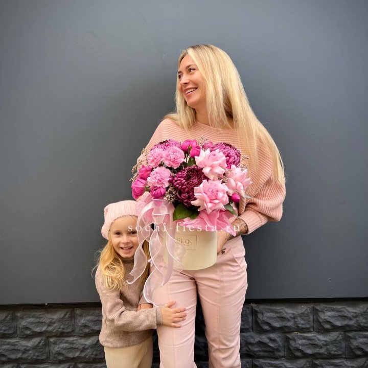 Цветочный бокс "Альба" в Армавире