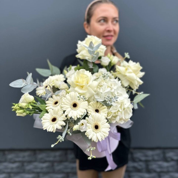 Цветочный бокс "Лавандовый сон" в Армавире