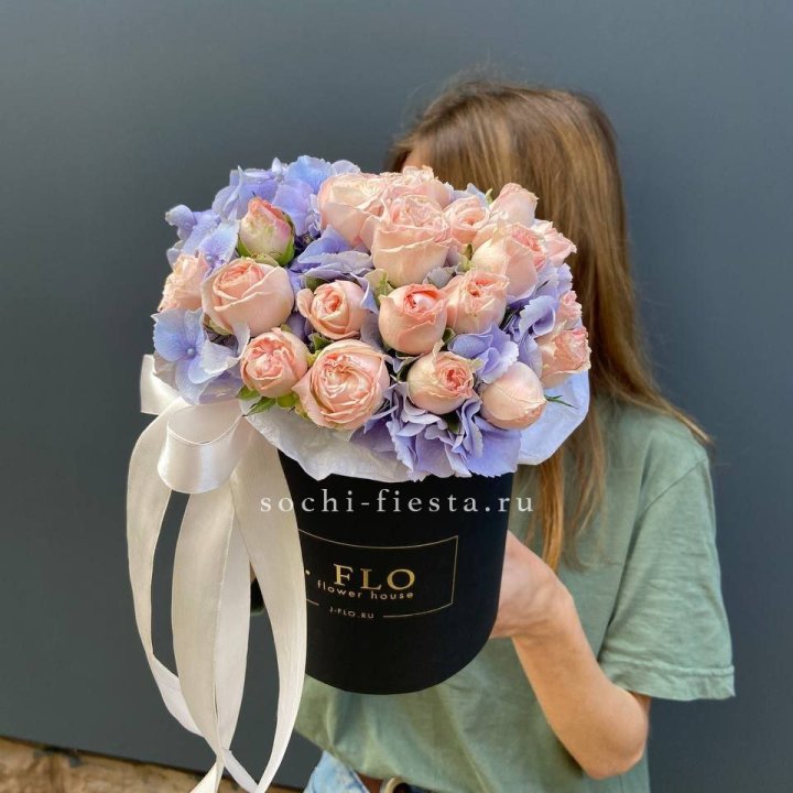 Бокс бомбастик и гортензия в Армавире