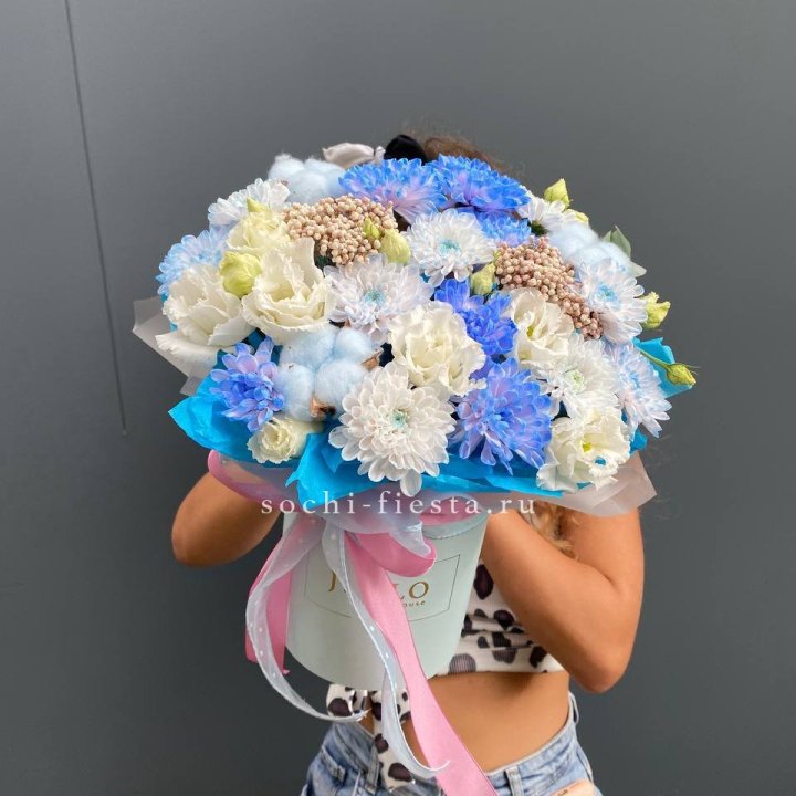 Коробка цветов  " Облако" в Армавире