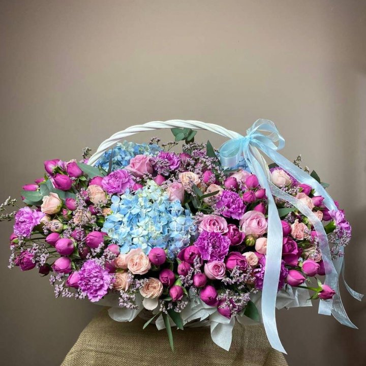 Авторская корзина "Лавандерия" в Армавире