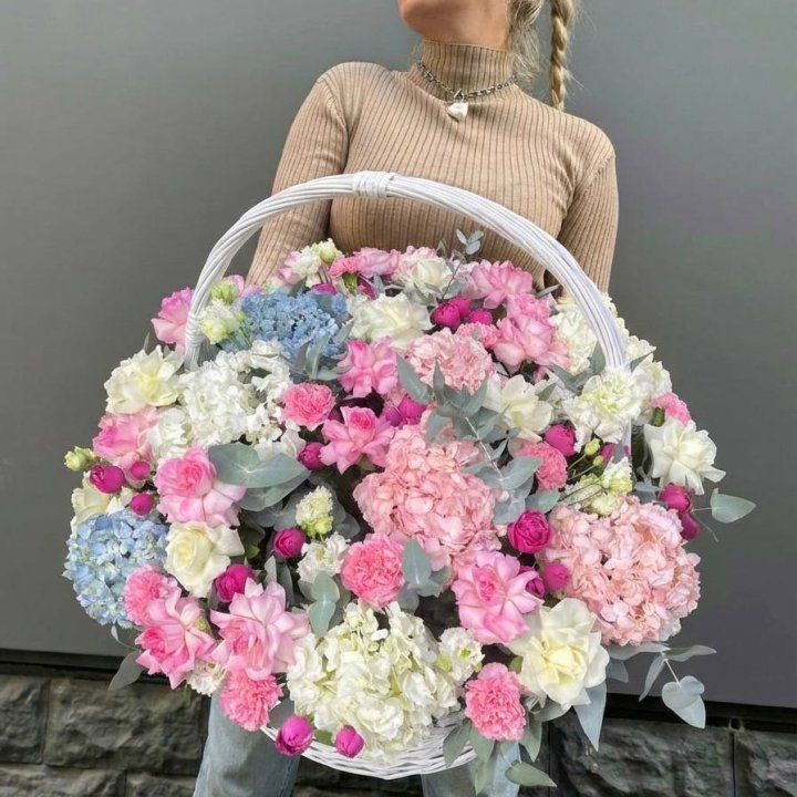 Цветочная корзина №3 в Армавире