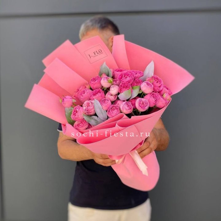 Пионовидные розы баблс №2 в Армавире