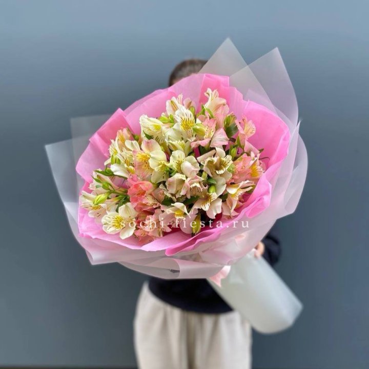 букет альстромерий "Черри" в Армавире