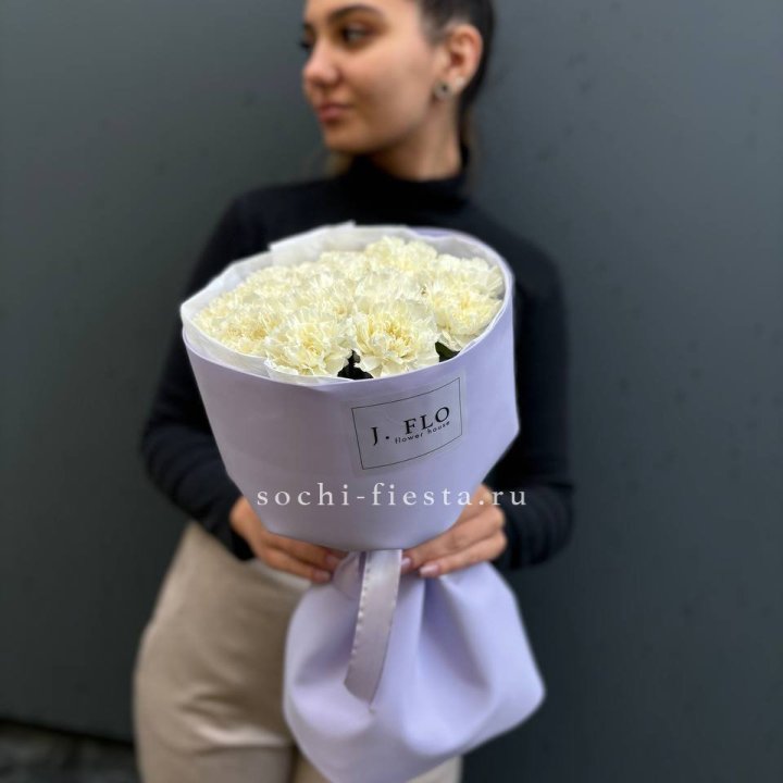 Букет белых диантусов в Армавире