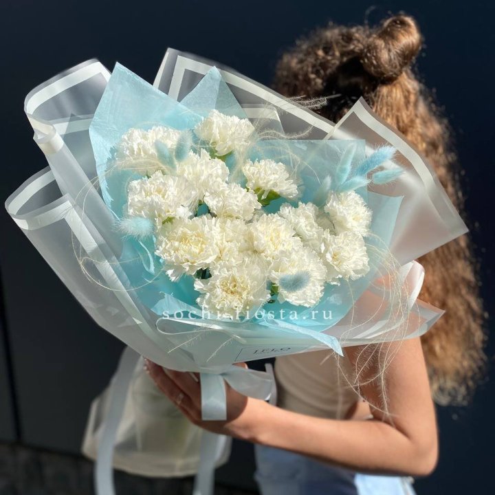 Воздушный букет из диантусов  в Армавире