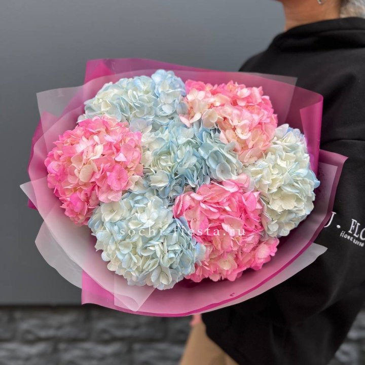Букет гортензий "Тоника №2" в Армавире