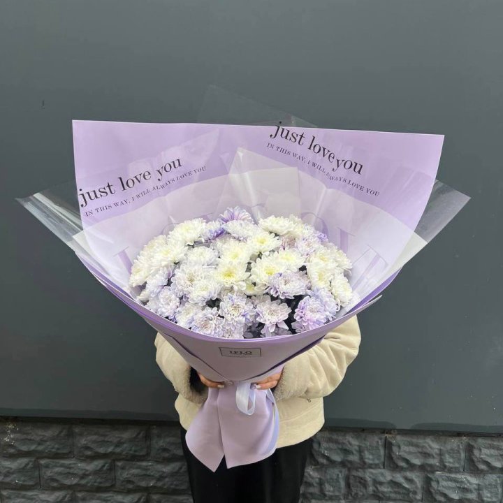 9 воздушных хризантем в Армавире