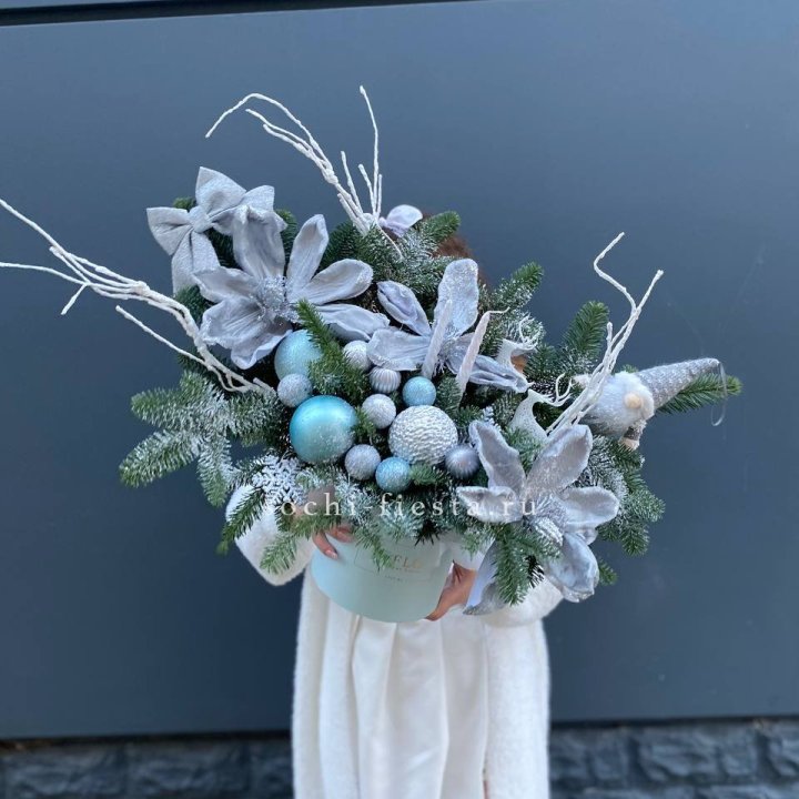 Композиция "Снежный цветок" в Армавире