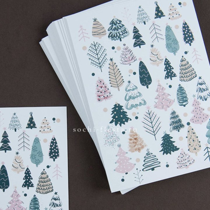 Открытка к букету "Елки" в Армавире