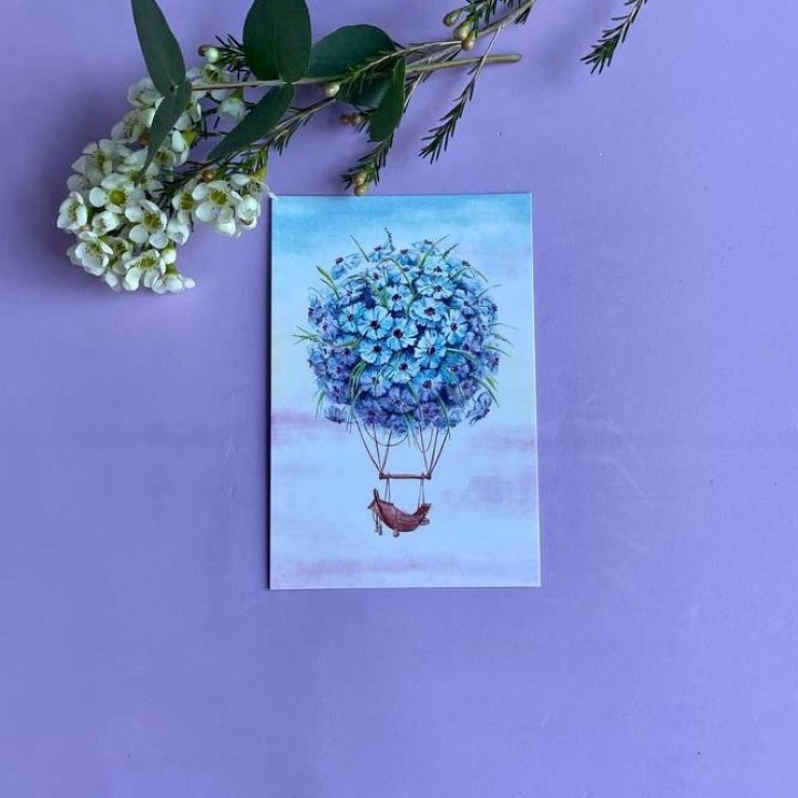 Открытка к букету "Флоростат" в Армавире