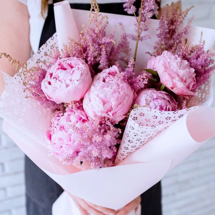 Букет пионов "Мелиса" в Армавире