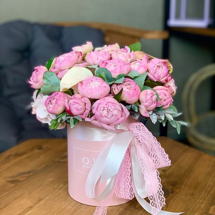 Композиция с пионами №1 в Армавире