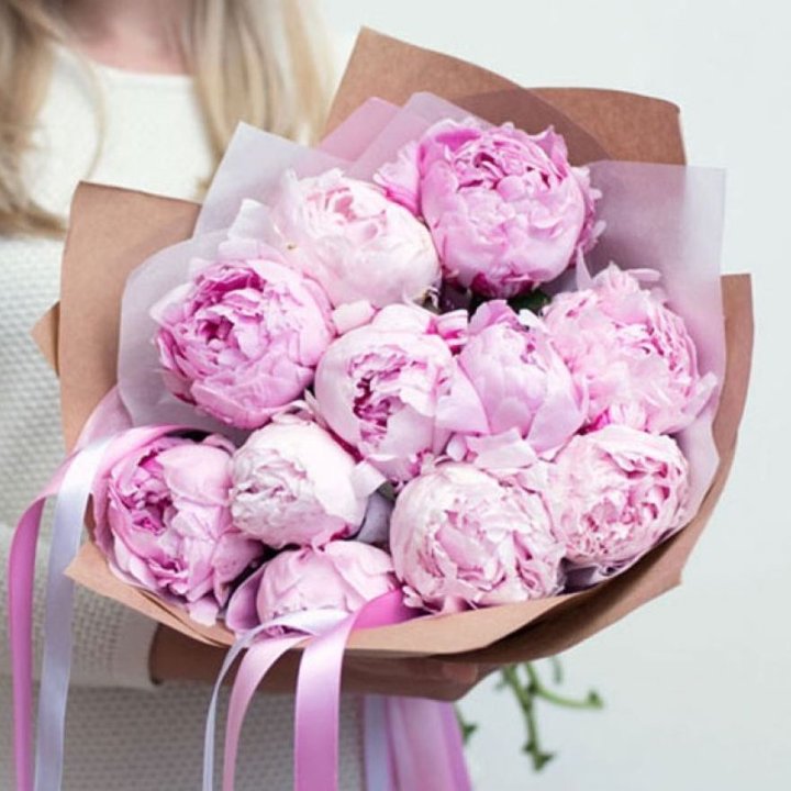 11 нежных пионов в Армавире